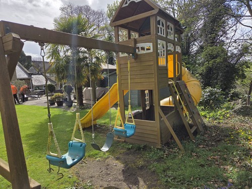 Kids play area wooden - play,