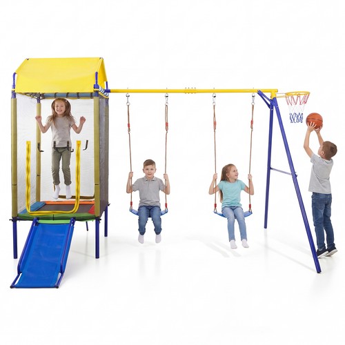 Kids swing set with - swing,