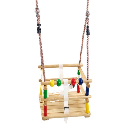 Wooden baby swing - baby, with